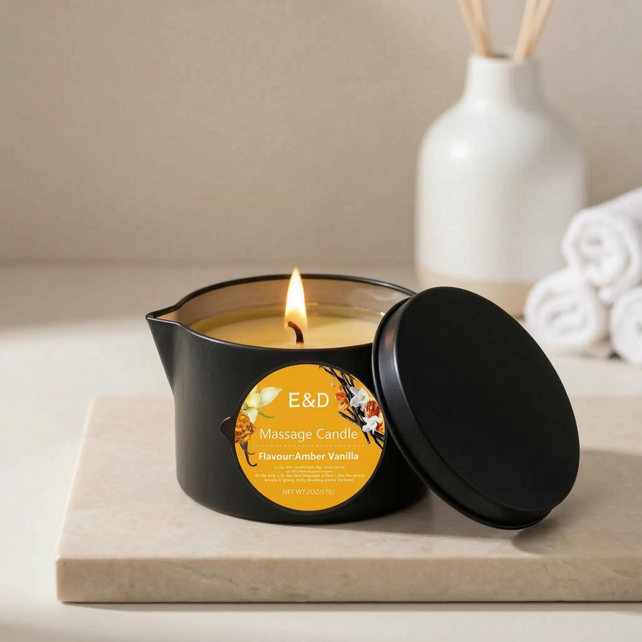 Nordspur | LumiMelt Scented Massage Candle