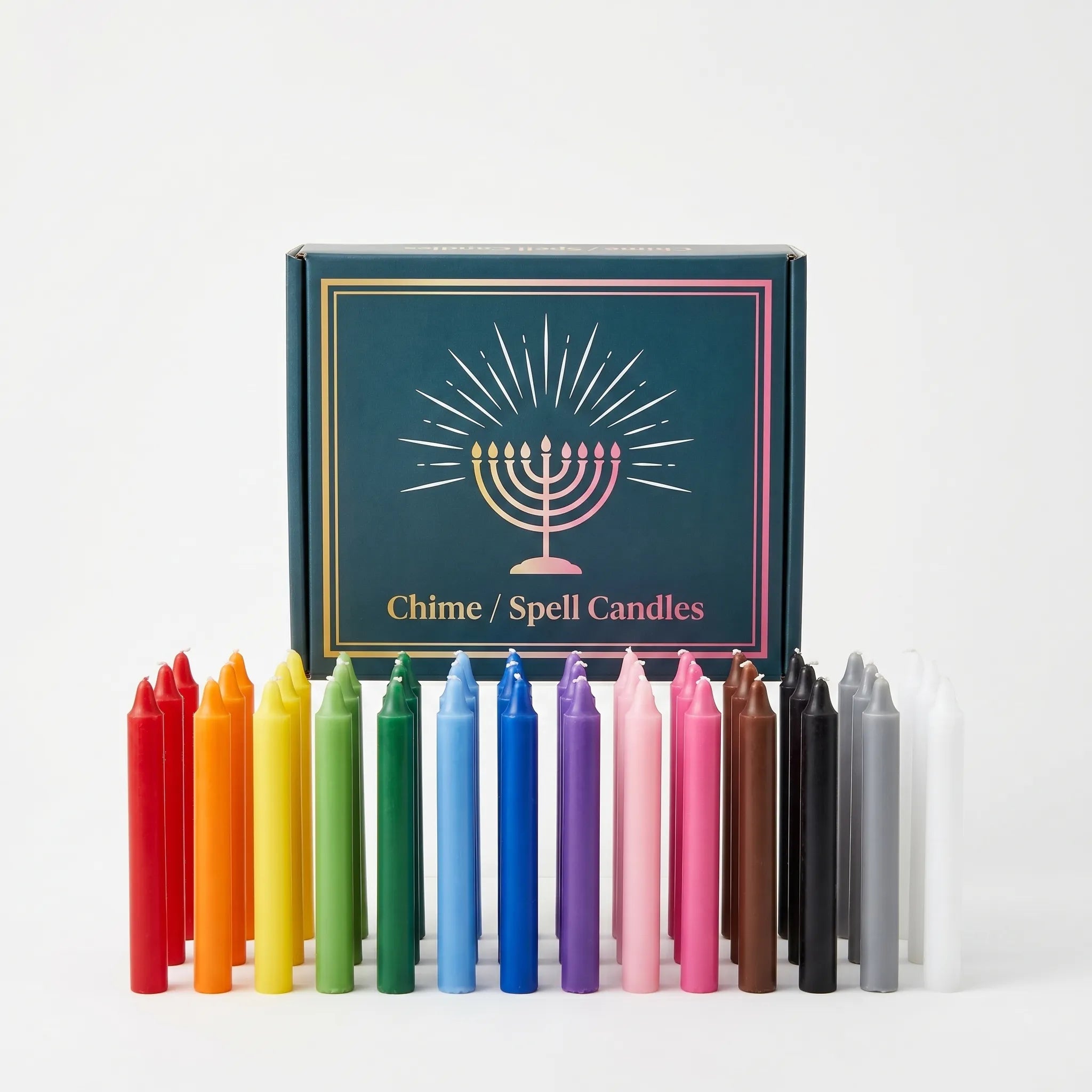 Nordspur | LumiTaper Unscented Colourful Taper Candles
