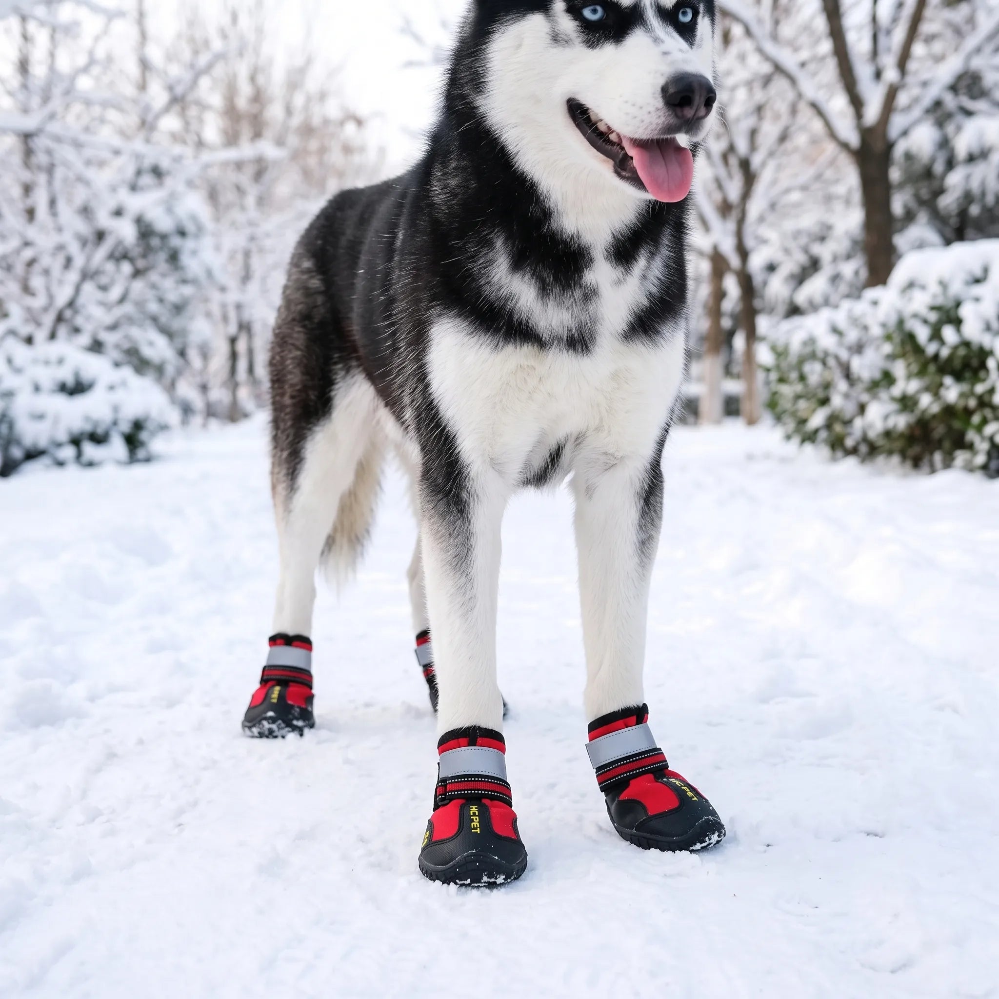 Nordspur | Lumibound Adjustable Reflective Strap Outdoor Dog Boots