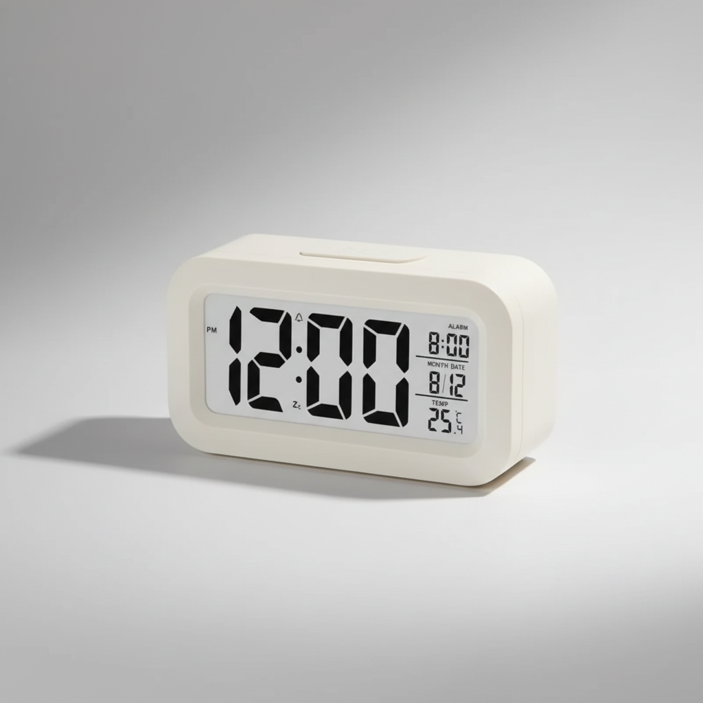 Nordspur | Lumiclock Compact LED Digital Alarm Clock