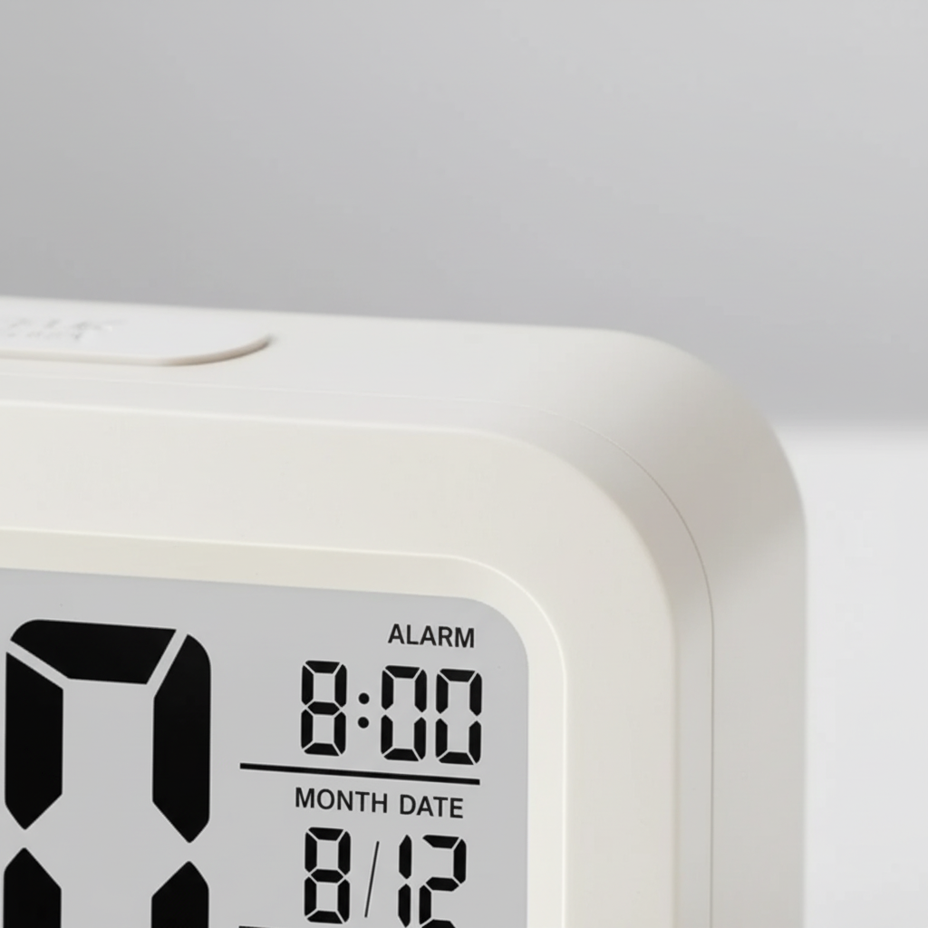 Nordspur | Lumiclock Compact LED Digital Alarm Clock