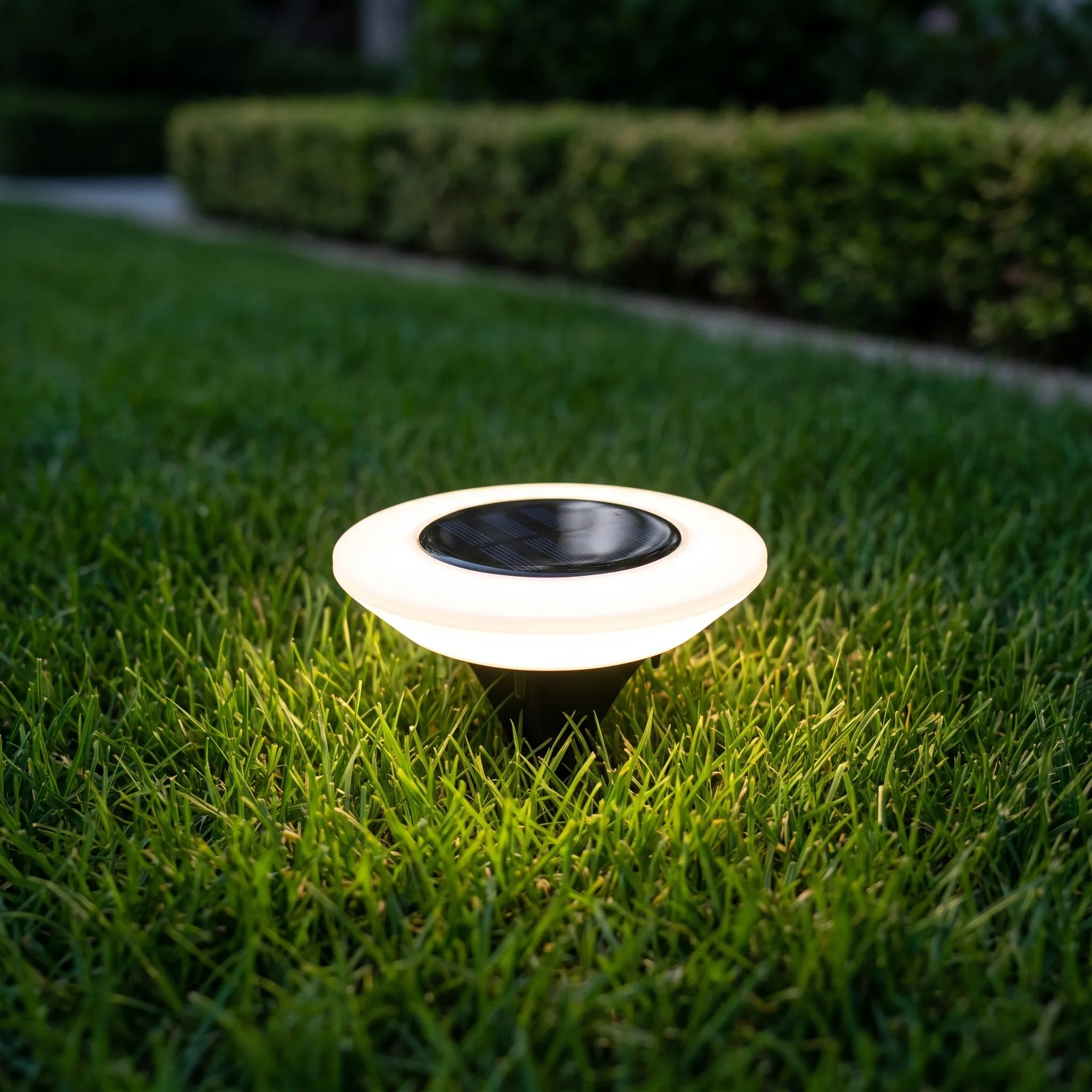 Nordspur | Lumidisk Low Profile Solar Ground Disk Light