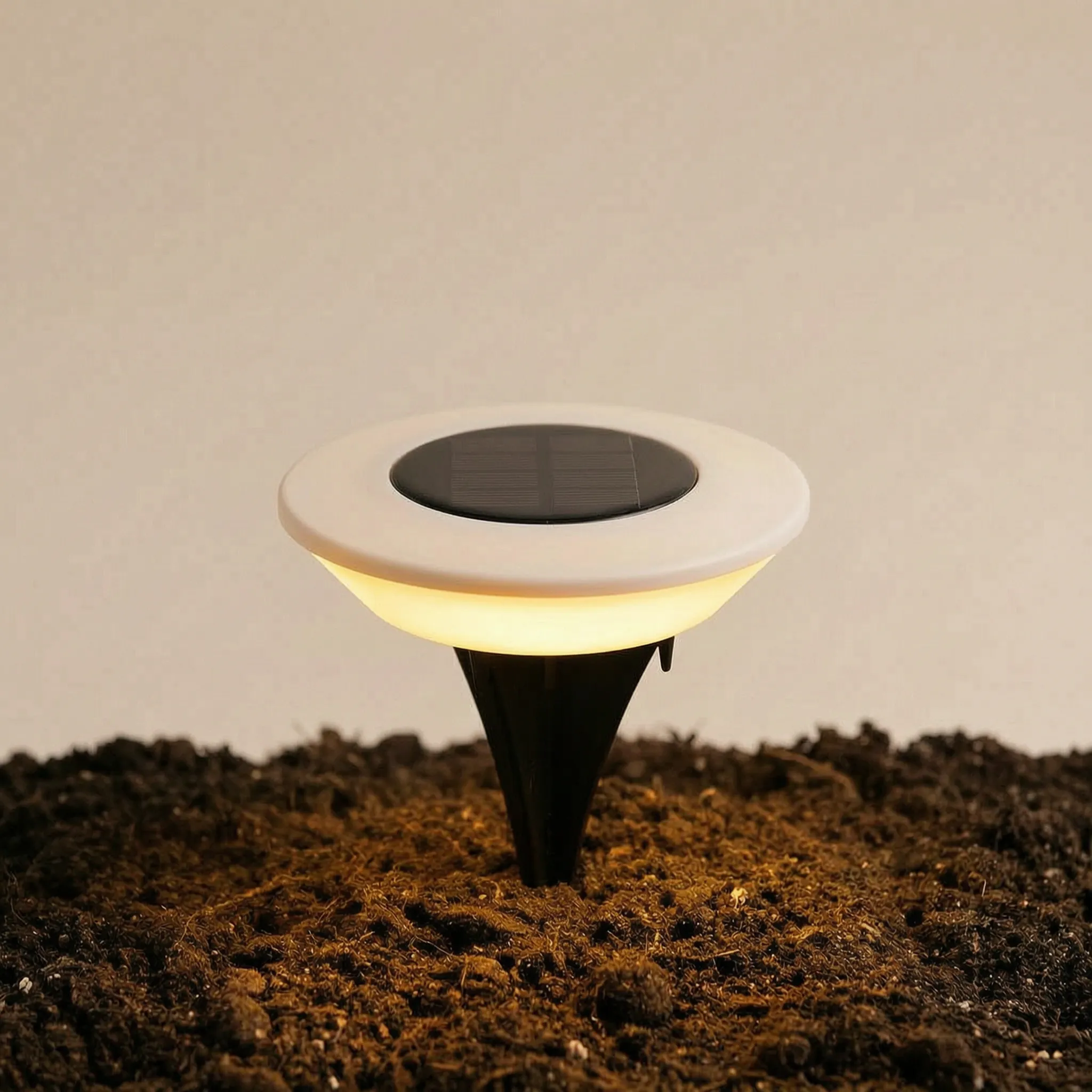Nordspur | Lumidisk Low Profile Solar Ground Disk Light