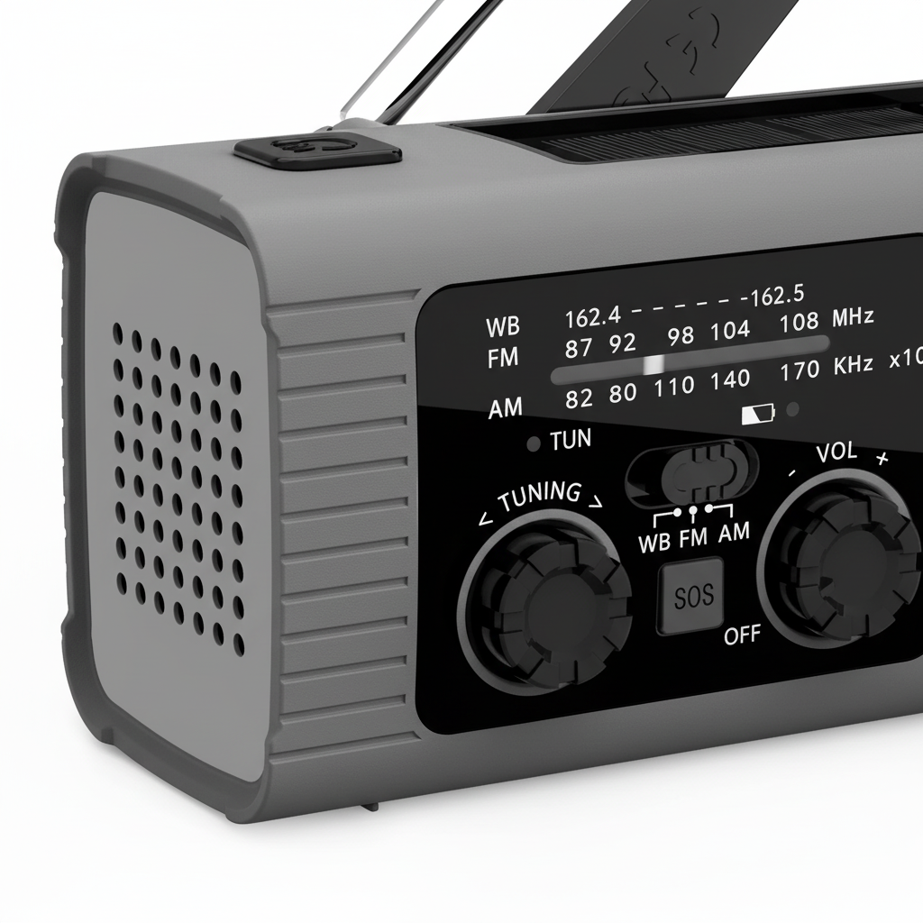 Nordspur | LuminCrank Hand Crank Emergency Radio