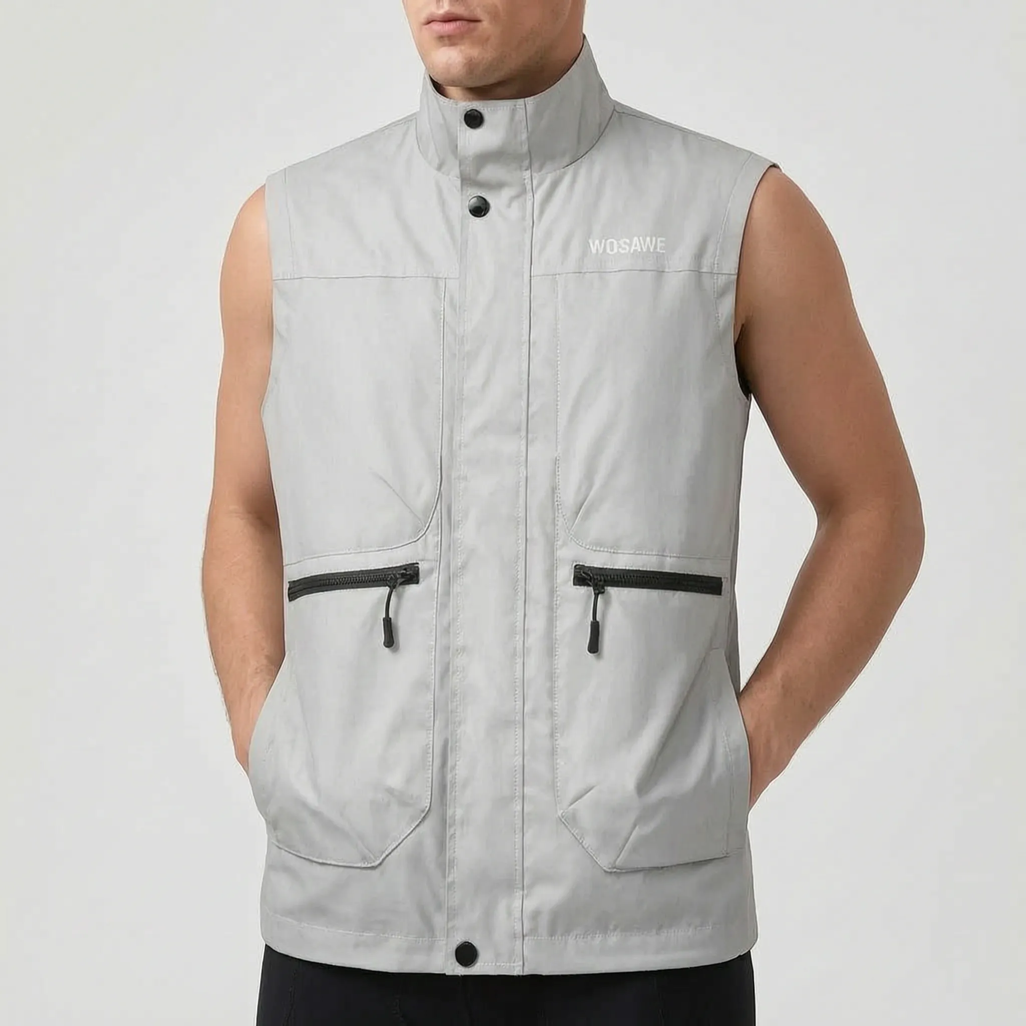 Nordspur | LuminaCoat Men's Fully Reflective Cycling Jacket