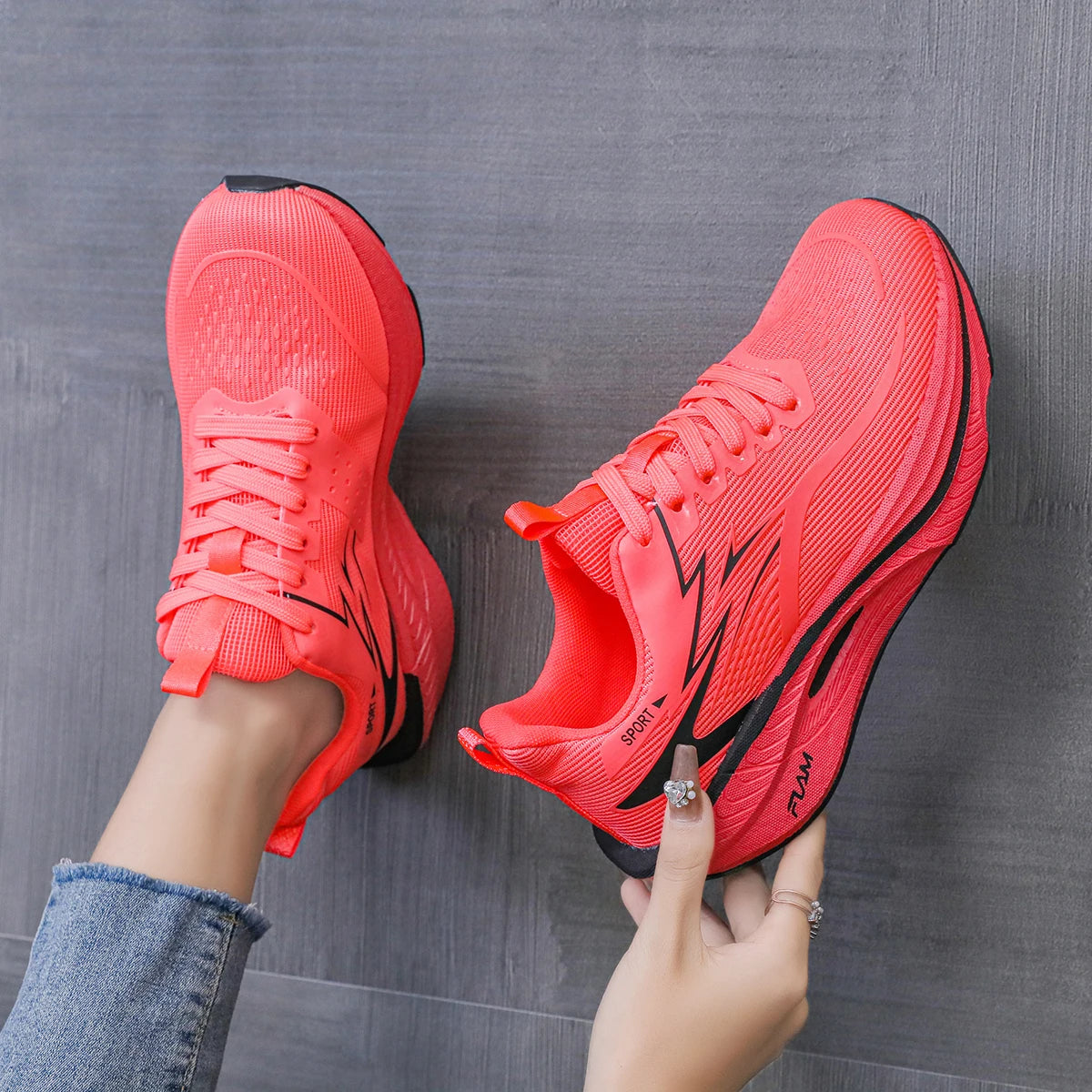 Nordspur | LuminaDash Lightweight Cushioned Running Shoes