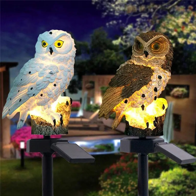 Nordspur | LuminaOwl Solar-Powered Owl Garden Stake Light