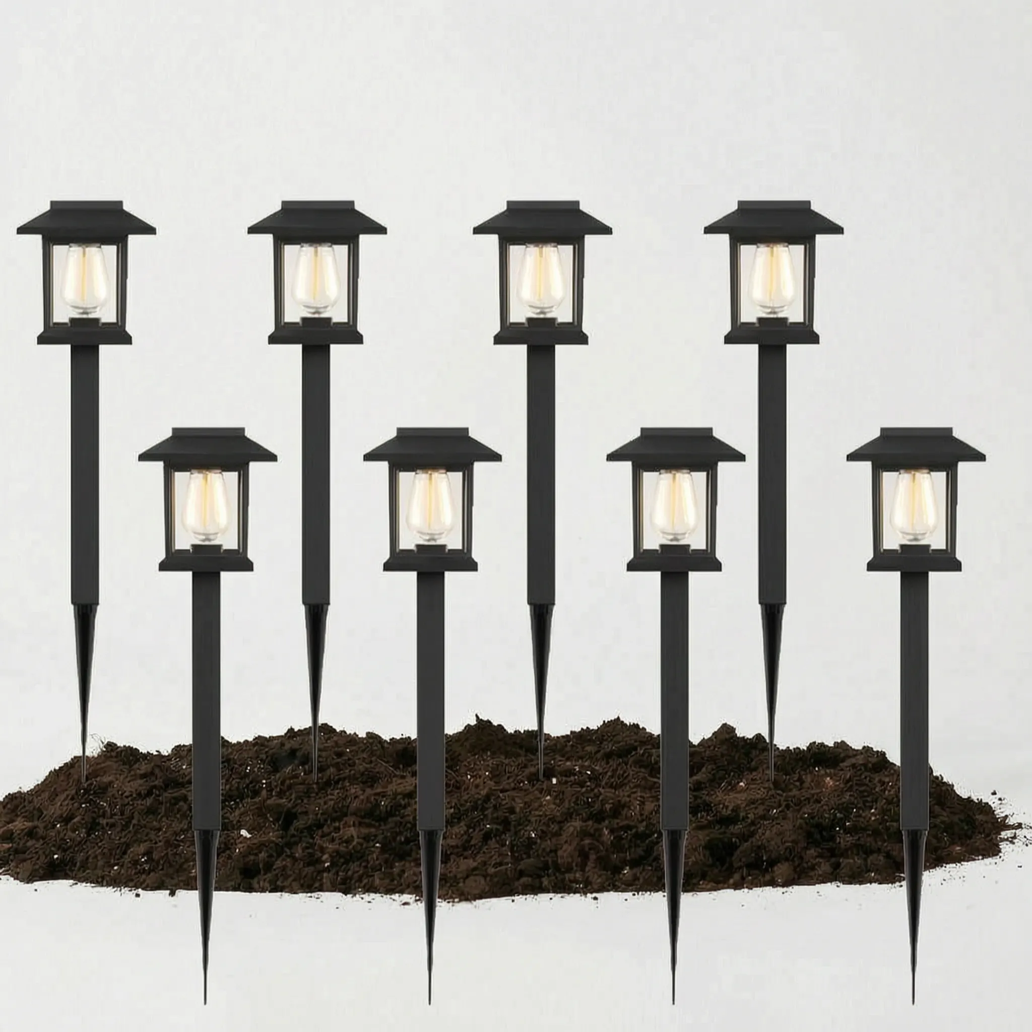 Nordspur | LuminaPath Solar Garden Path Lights
