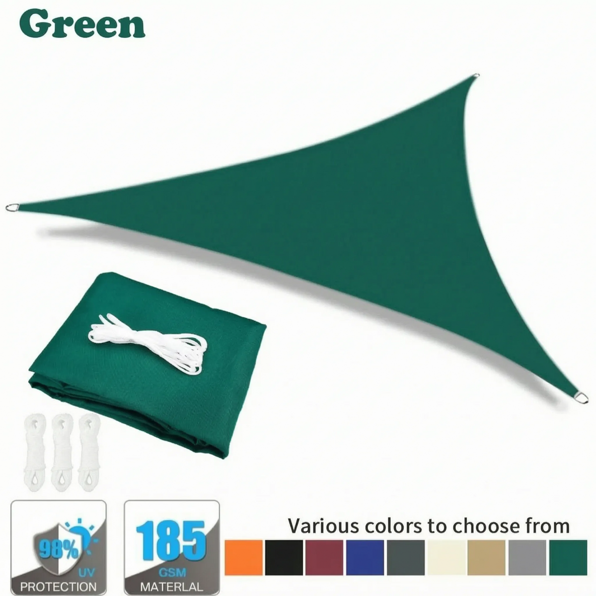 Nordspur | LuminaSail Triangular Outdoor Shade Sail