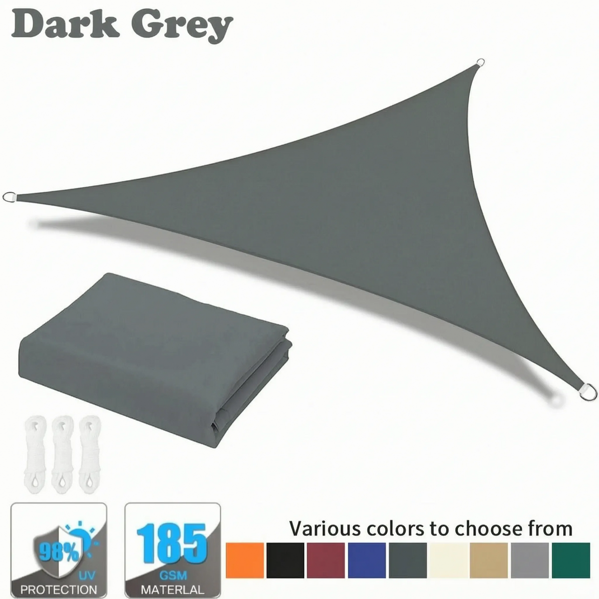 Nordspur | LuminaSail Triangular Outdoor Shade Sail