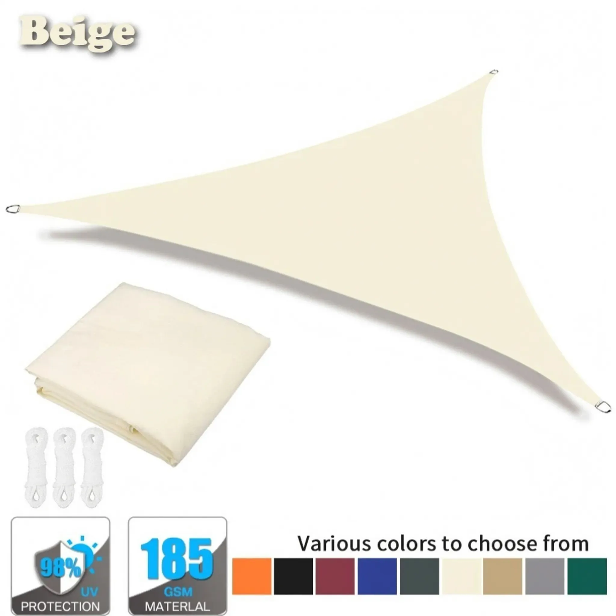 Nordspur | LuminaSail Triangular Outdoor Shade Sail