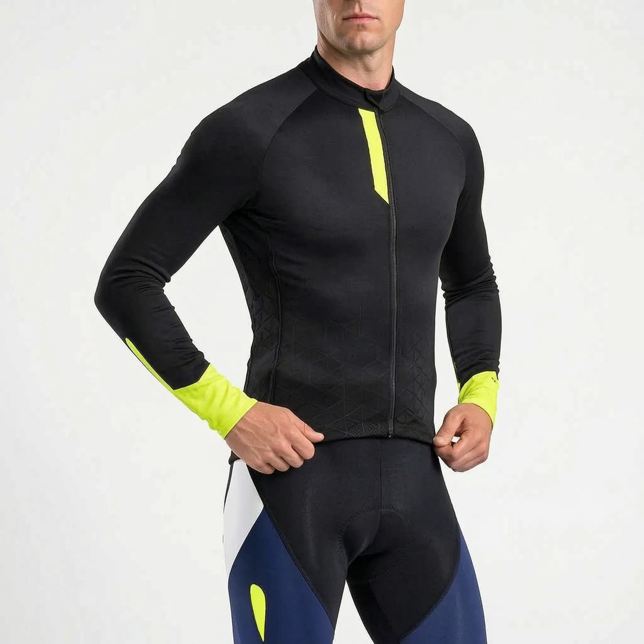 Nordspur | LuminaTrek Long Sleeve Cycling Jersey And Bib Set