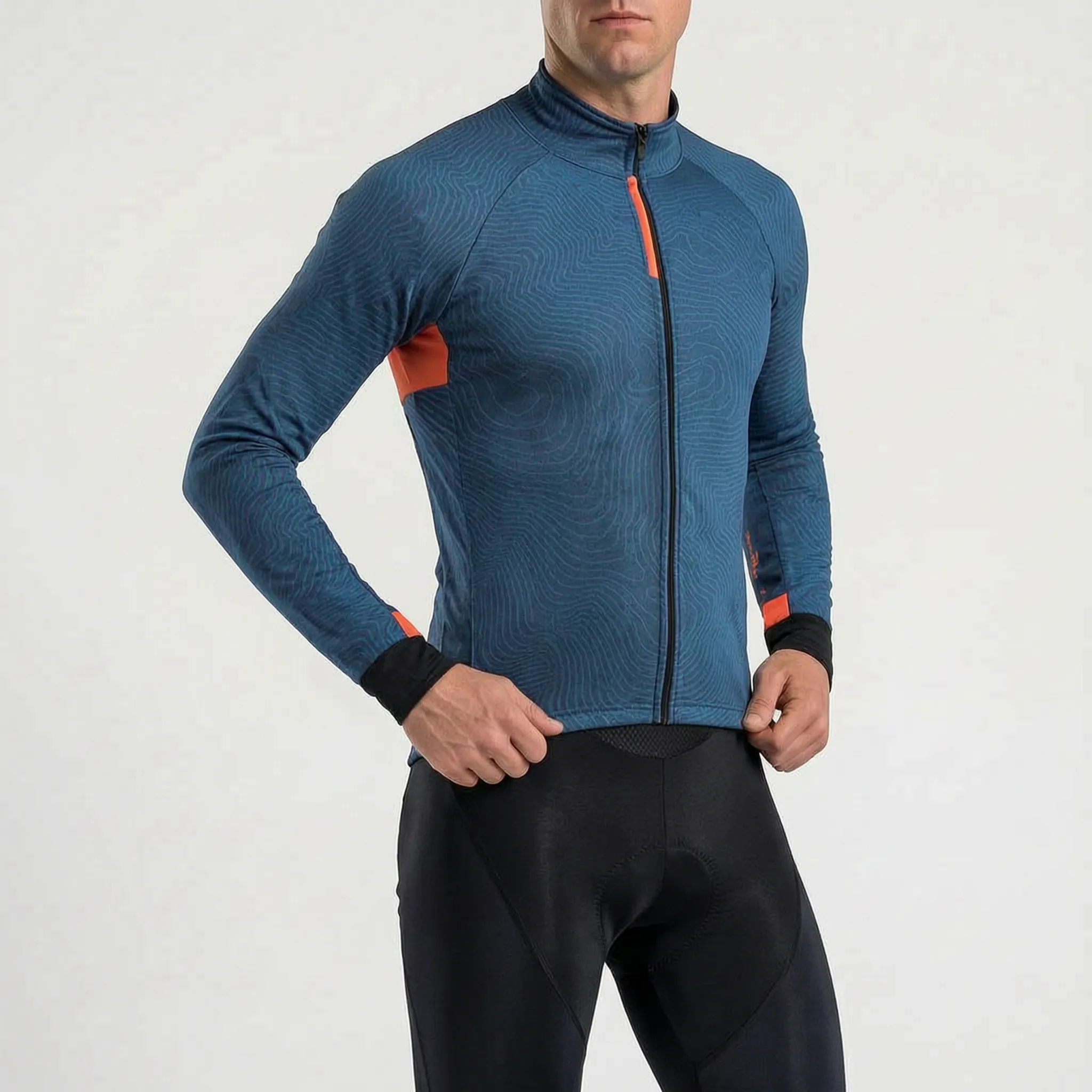 Nordspur | LuminaTrek Long Sleeve Cycling Jersey And Bib Set