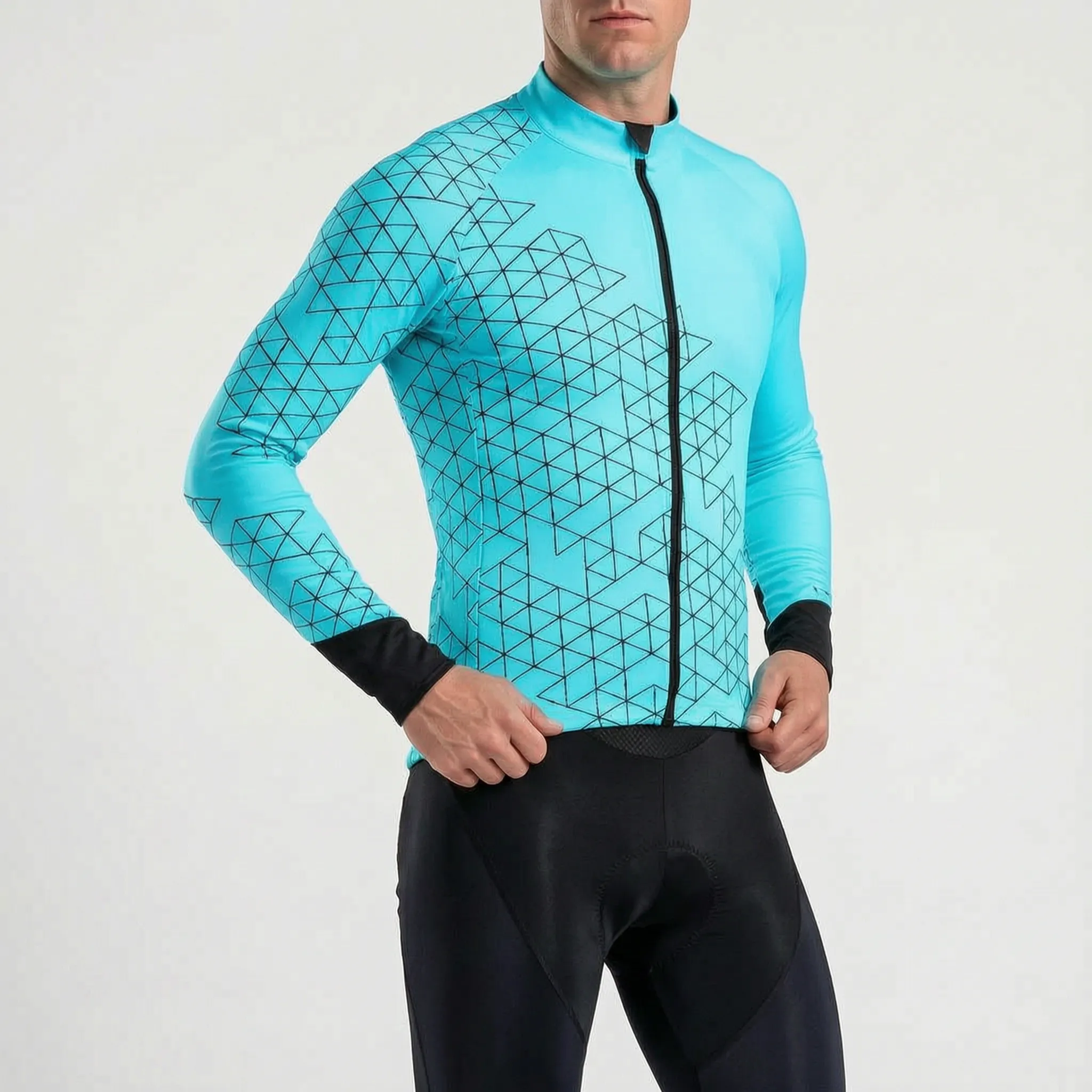 Nordspur | LuminaTrek Long Sleeve Cycling Jersey And Bib Set