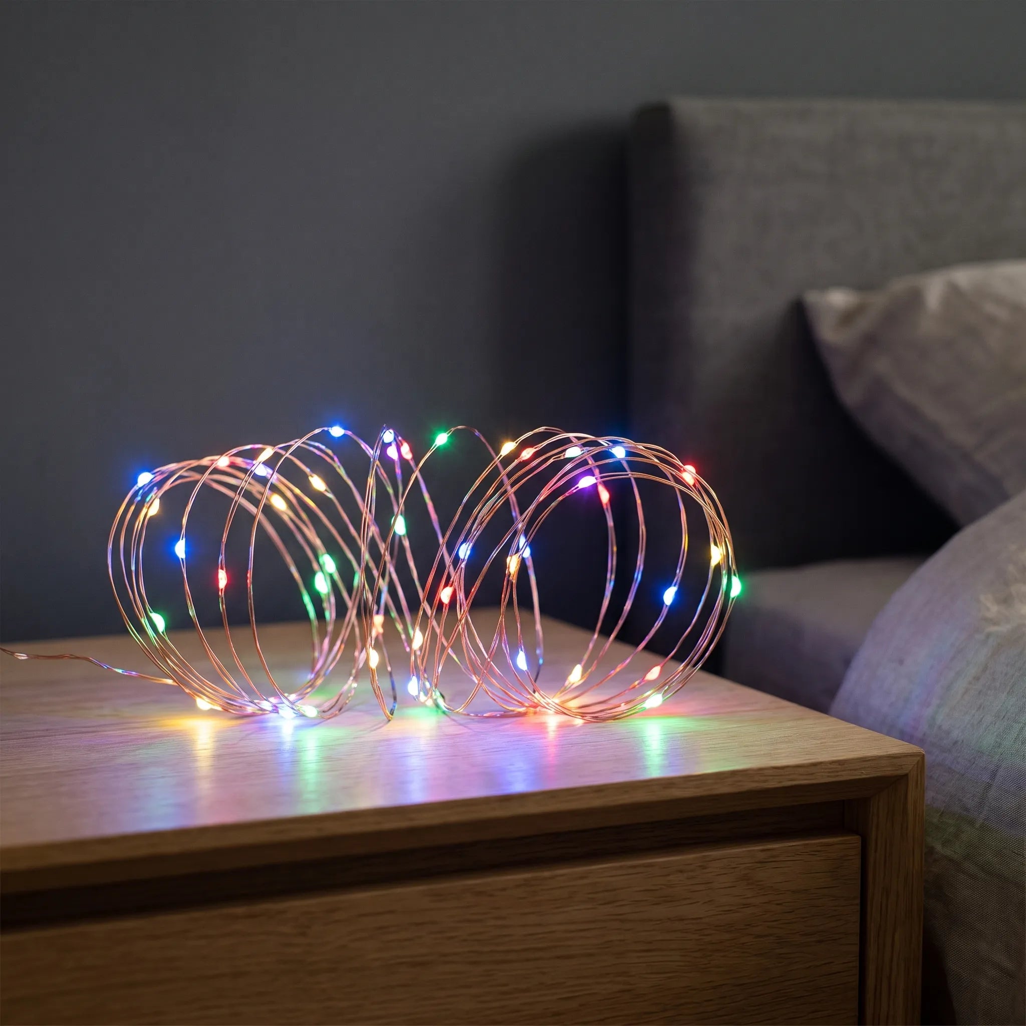 Nordspur | LuminaWire Battery-Powered Flexible Fairy Lights