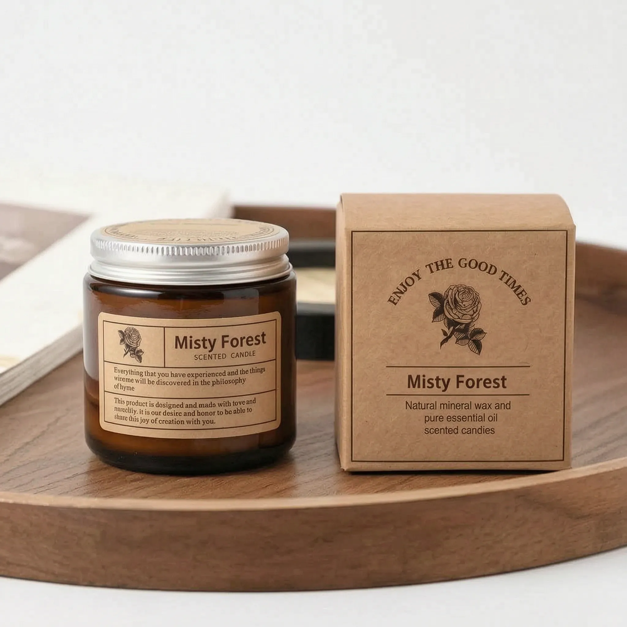 Nordspur | Luminaze Tinted Apothecary Style Candle