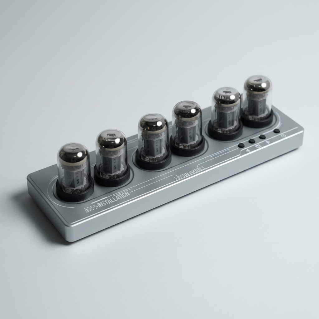 Nordspur | Luminixel Digital Nixie Style Clock