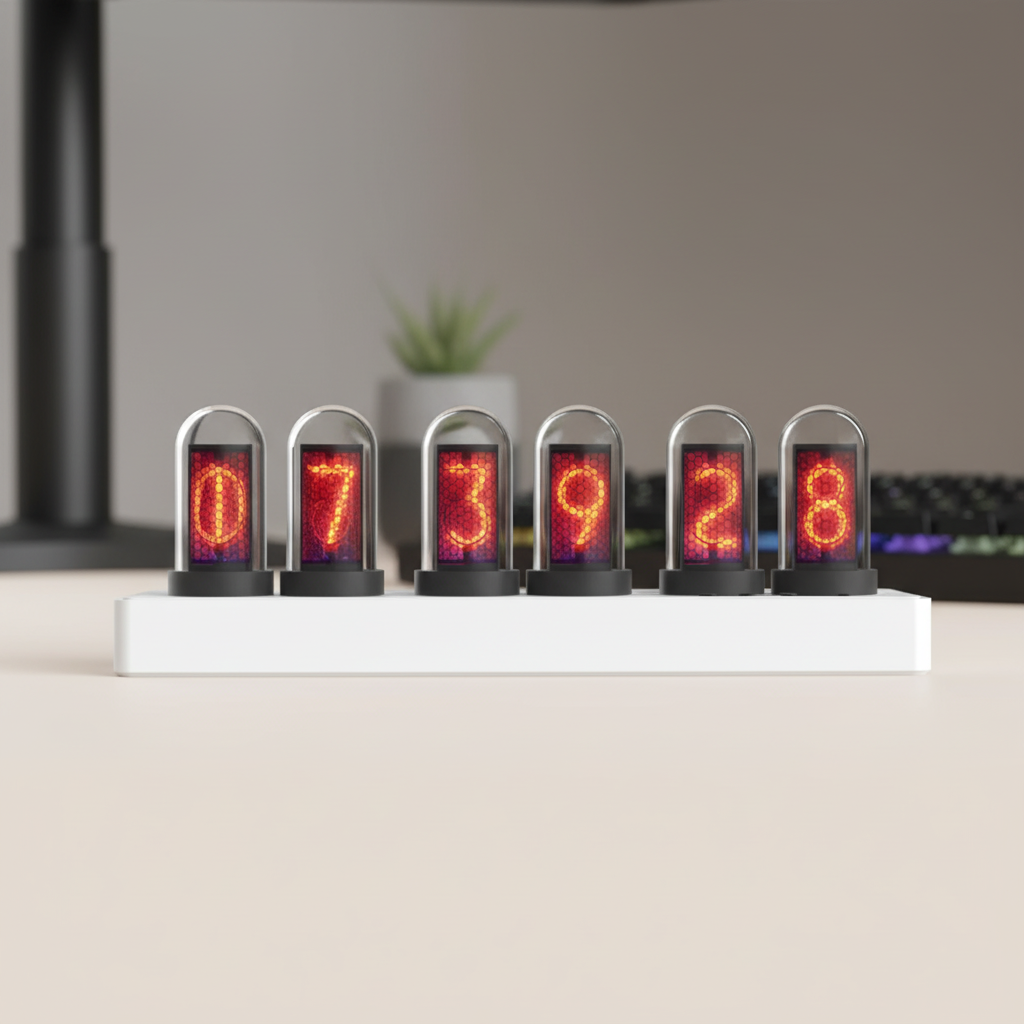 Nordspur | Luminixel Digital Nixie Style Clock