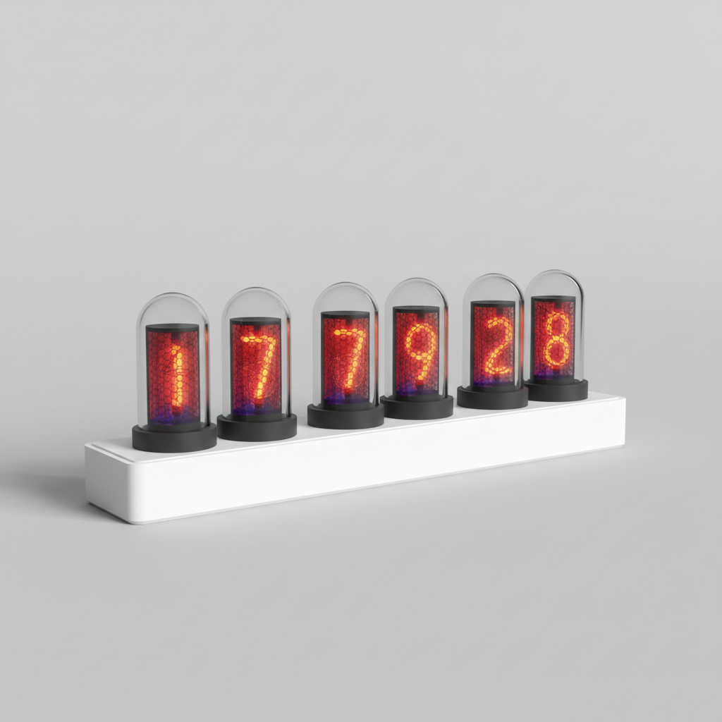 Nordspur | Luminixel Digital Nixie Style Clock