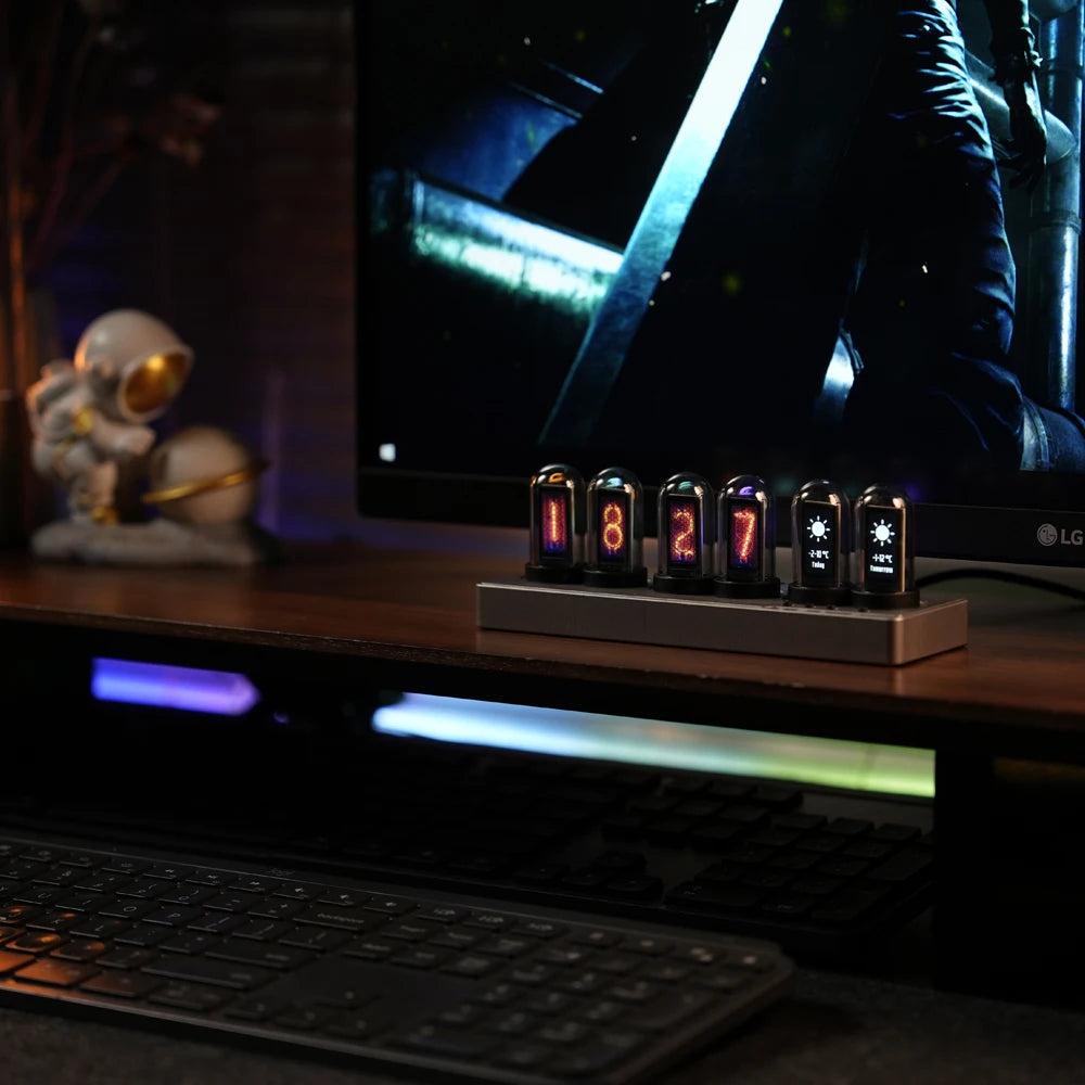Nordspur | Luminixel Digital Nixie Style Clock