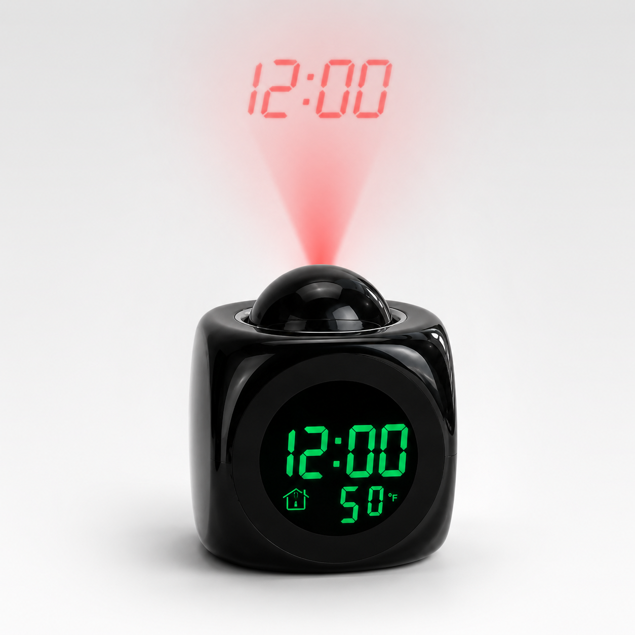 Nordspur | LuminovaCube Digital Projection Alarm Clock