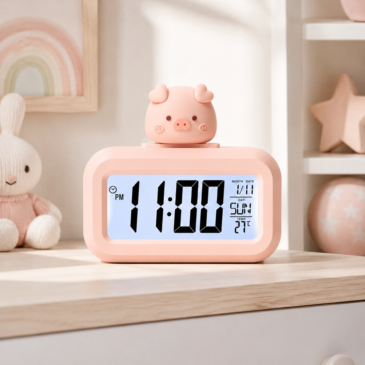 Nordspur | Lumipiggy Digital LED Bedside Clock