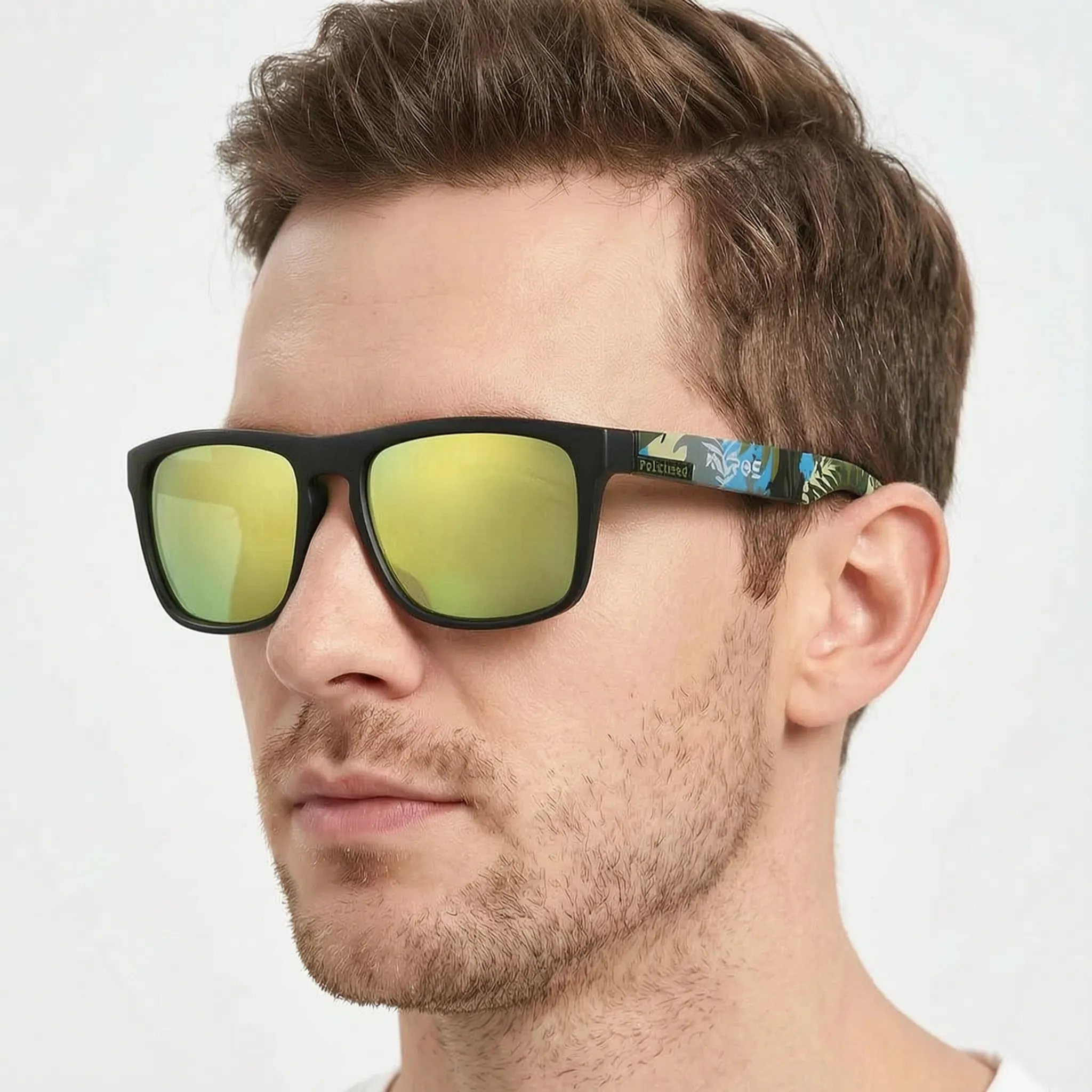 Nordspur | Lumirex Square Frame Polarised Sunglasses