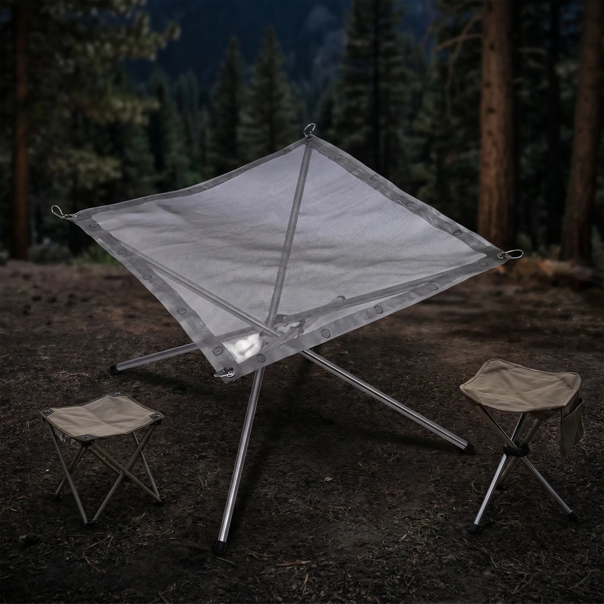 Nordspur | Lumispan Portable Outdoor Mesh Fire Pit
