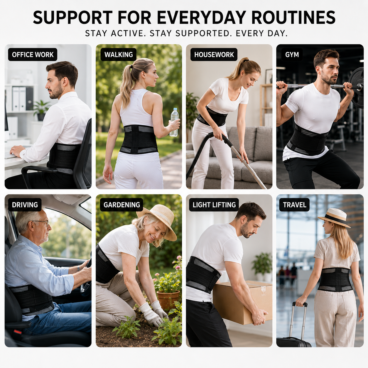 Nordspur | Lumivance Adjustable Lumbar Support Belt