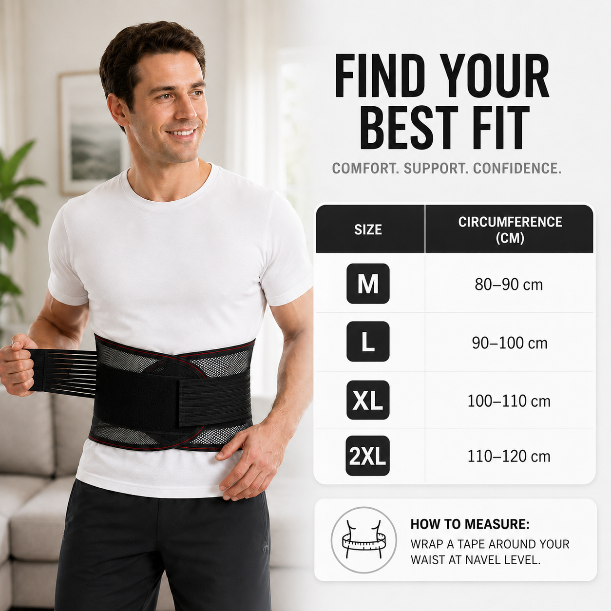 Nordspur | Lumivance Adjustable Lumbar Support Belt