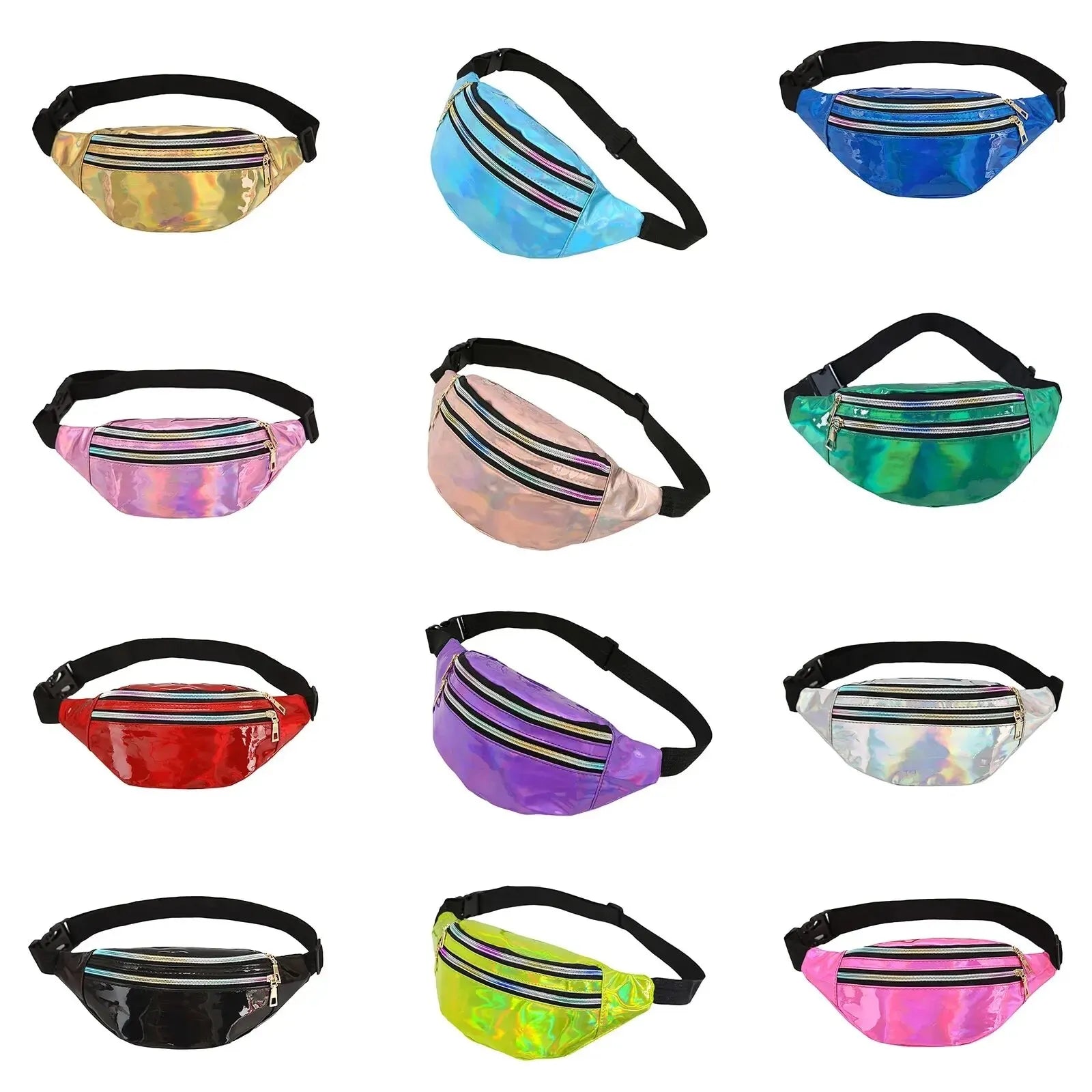 Nordspur | Lumivex Holographic Iridescent Bum Bag