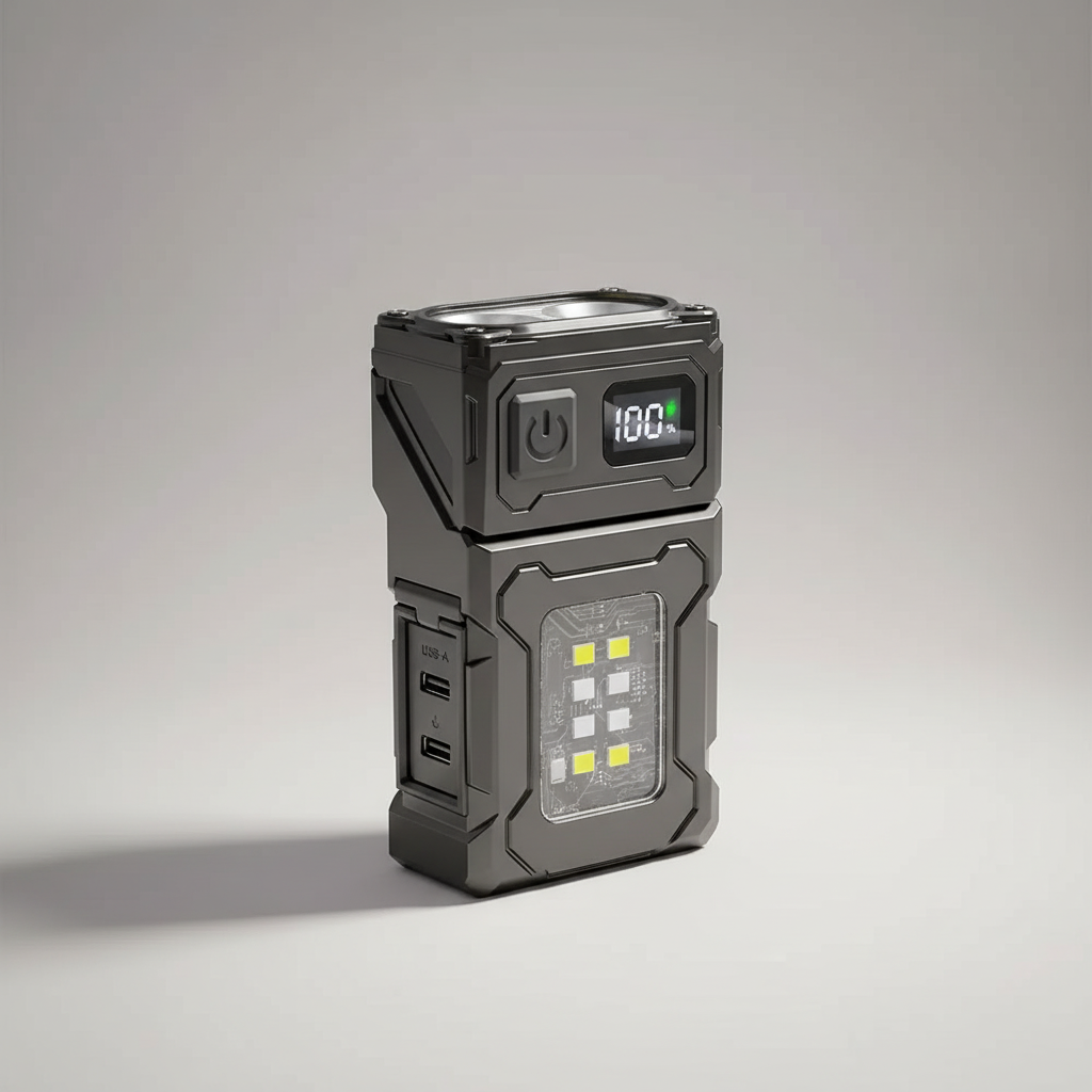 Nordspur | Lumivox Compact Rechargeable LED Flashlight
