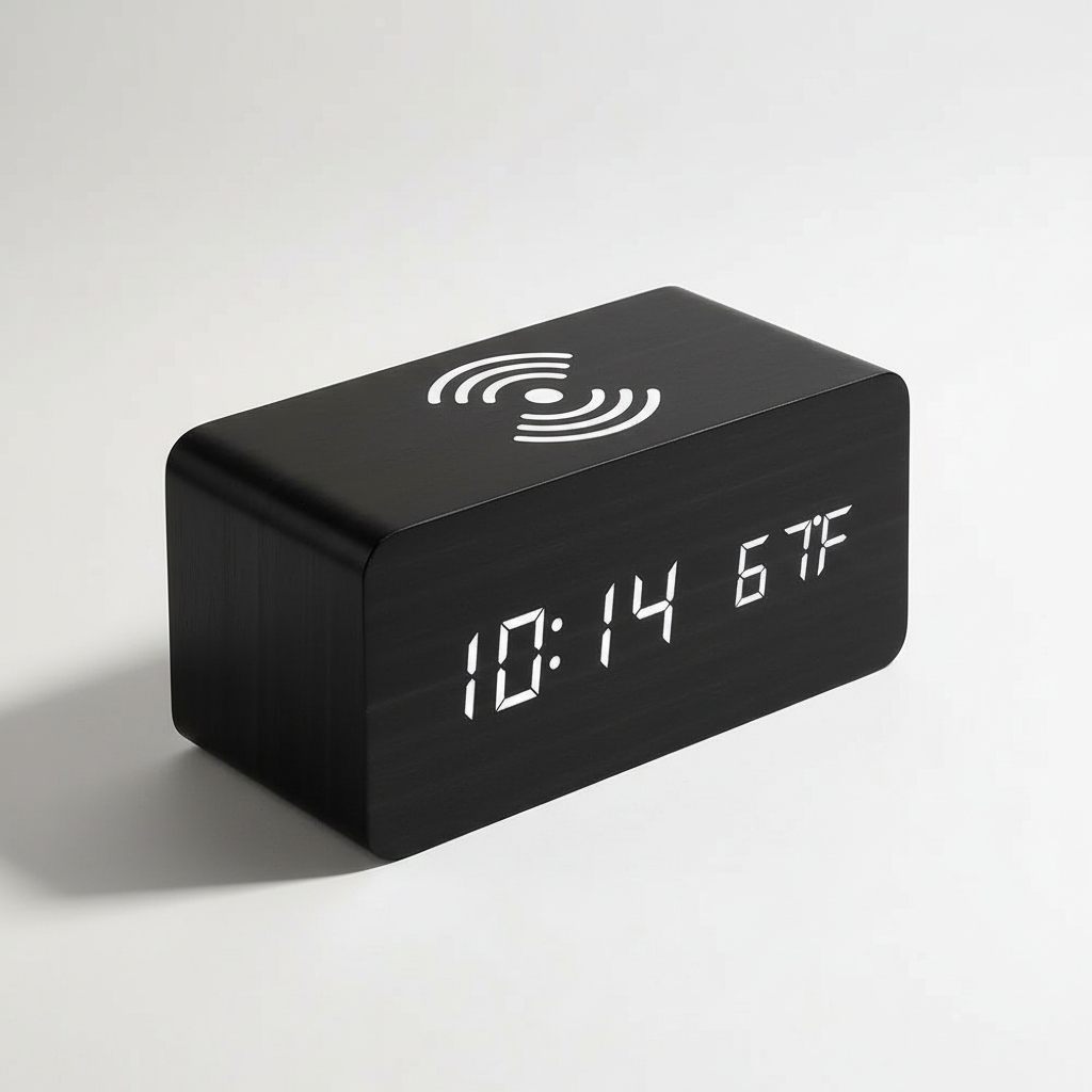 Nordspur | Lumnora Digital LED Wooden Alarm Clock
