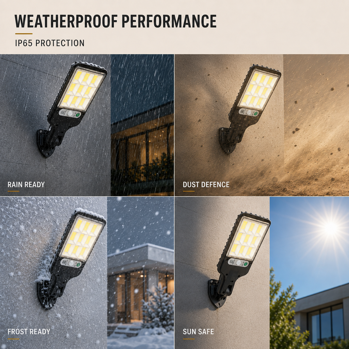 Nordspur | Lumovex Solar-Powered Outdoor Wall Lamp