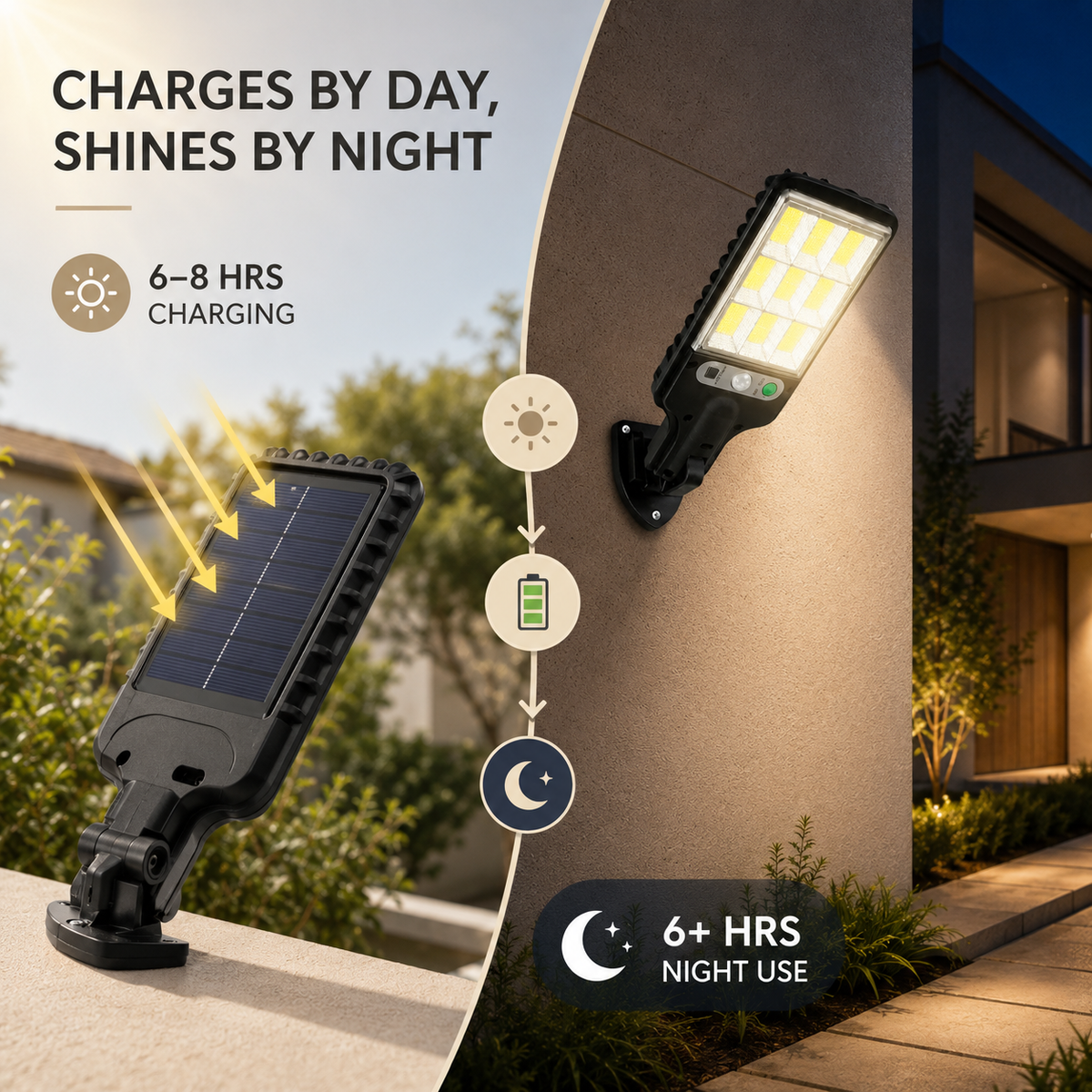 Nordspur | Lumovex Solar-Powered Outdoor Wall Lamp