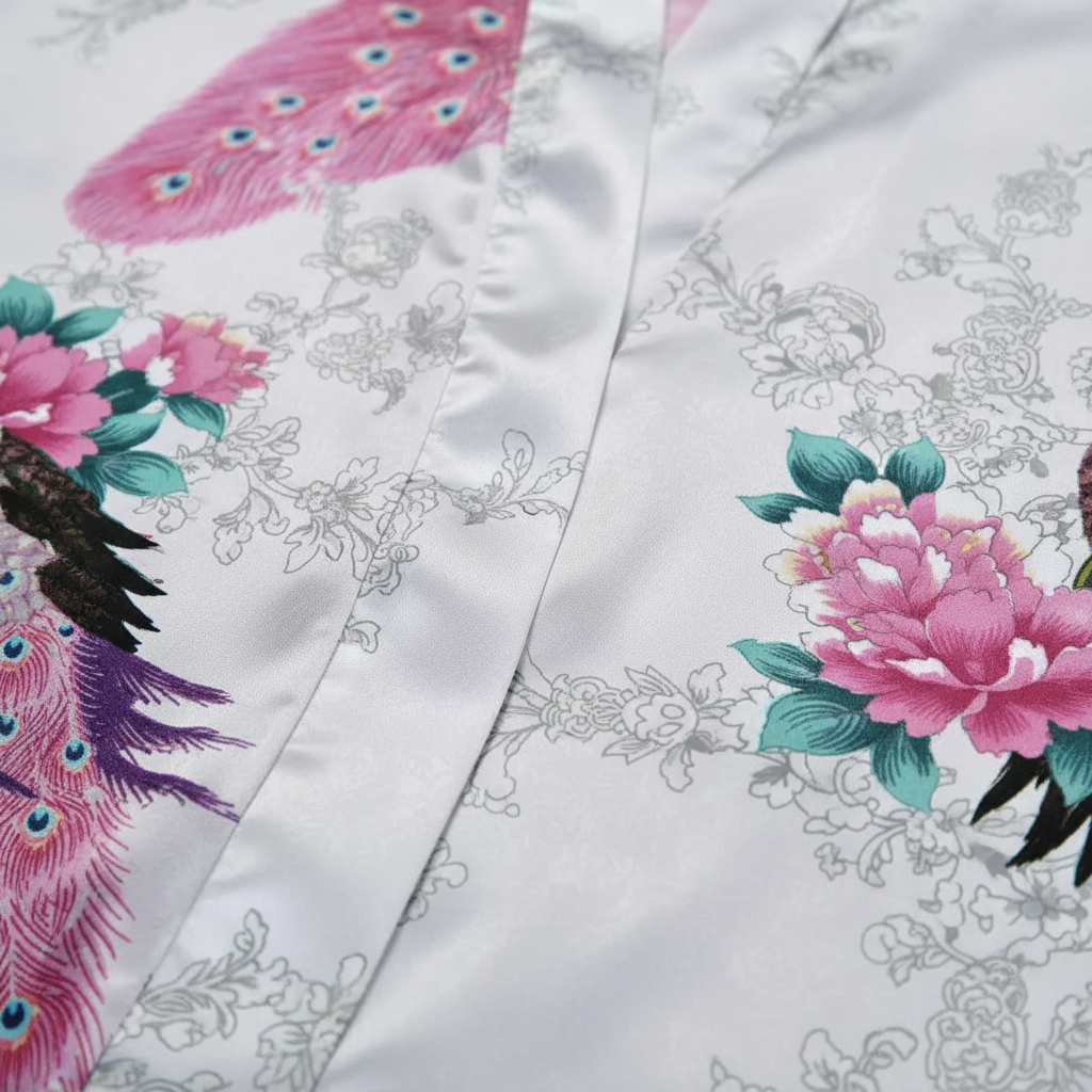 Nordspur | Lunareve Short Floral Kimono Robe