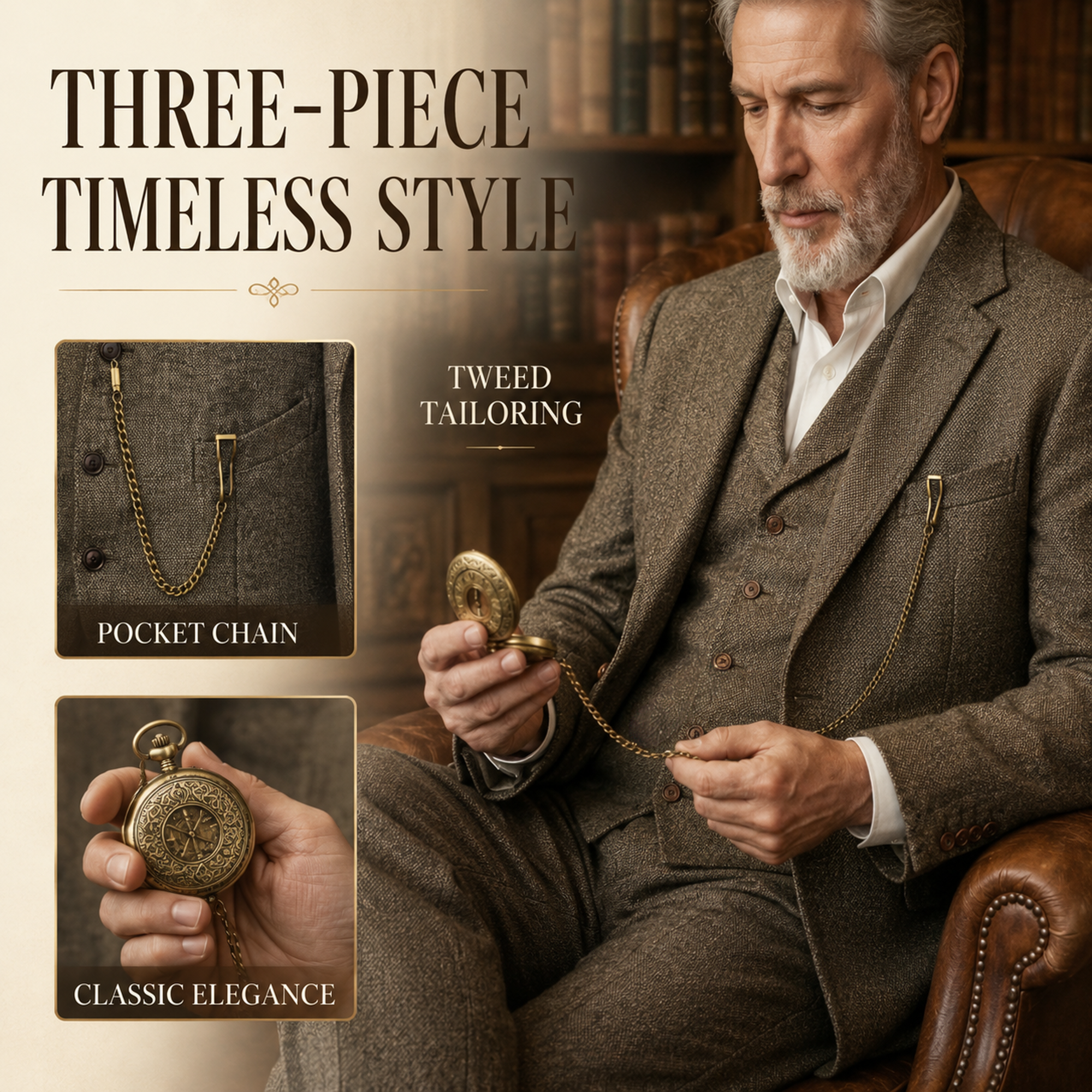 Nordspur | Lunivault Vintage Pocket Watch Pendant
