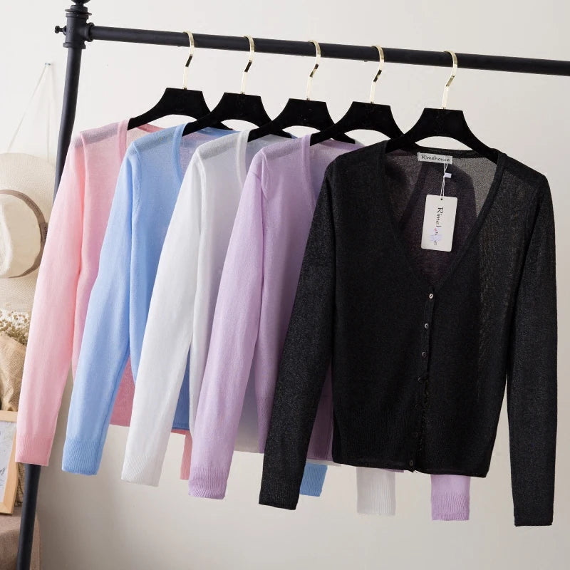 Nordspur | Luvette Cropped V Neck Cardigan