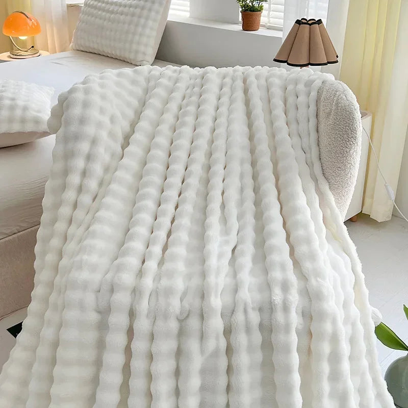 Nordspur | Luxury Faux Rabbit Fur Throw