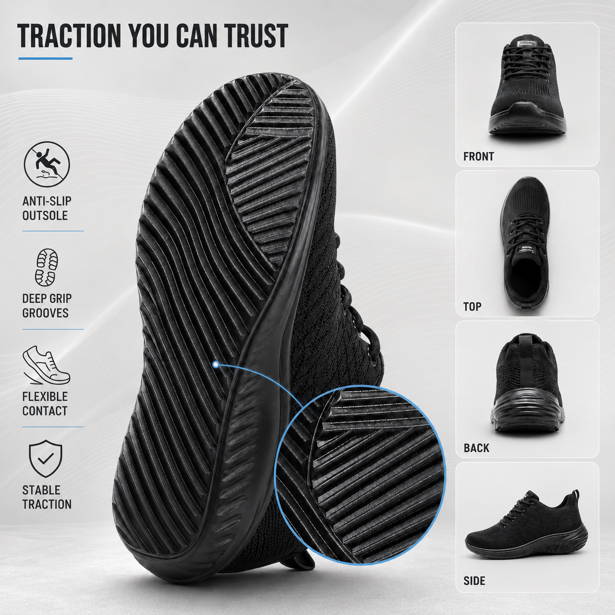 Nordspur | Luxven Lightweight Lace-Up Men's Trainer
