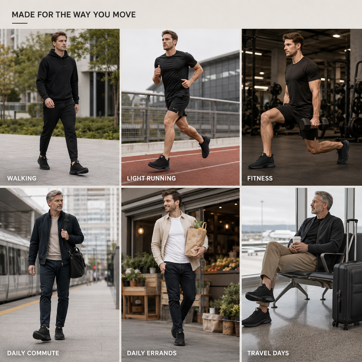 Nordspur | Luxven Lightweight Lace-Up Men's Trainer