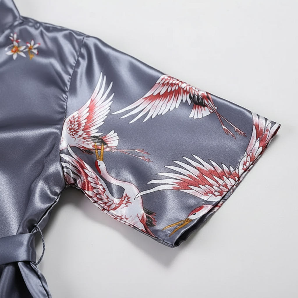Nordspur | Marivelle Short Floral Kimono Robe