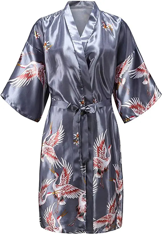 Nordspur | Marivelle Short Floral Kimono Robe