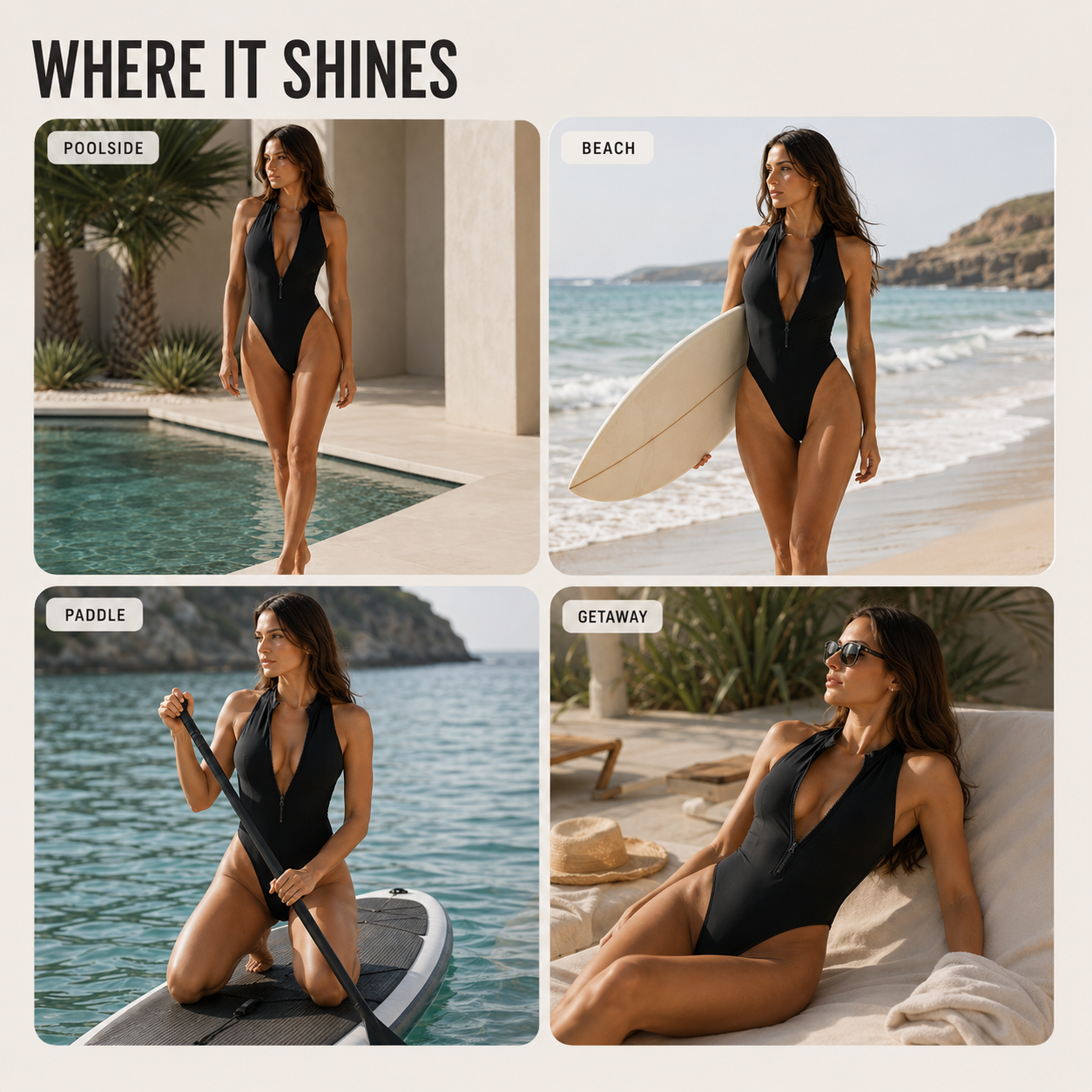 Nordspur | Marivex Sleeveless One Piece Swimsuit