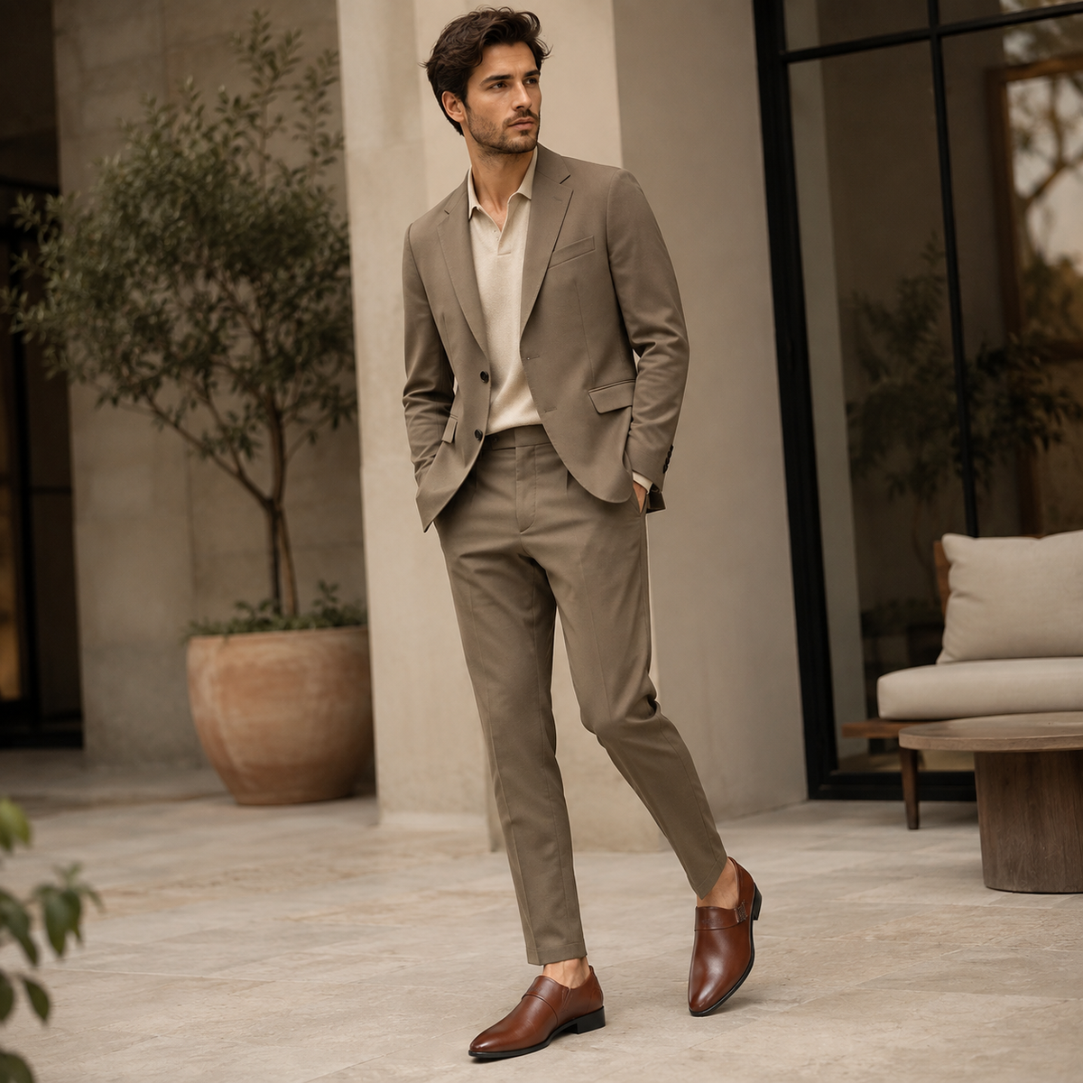 Nordspur | Men Leather Oxford Shoes