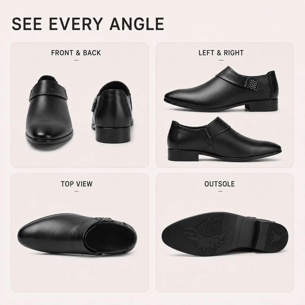 Nordspur | Men Leather Oxford Shoes