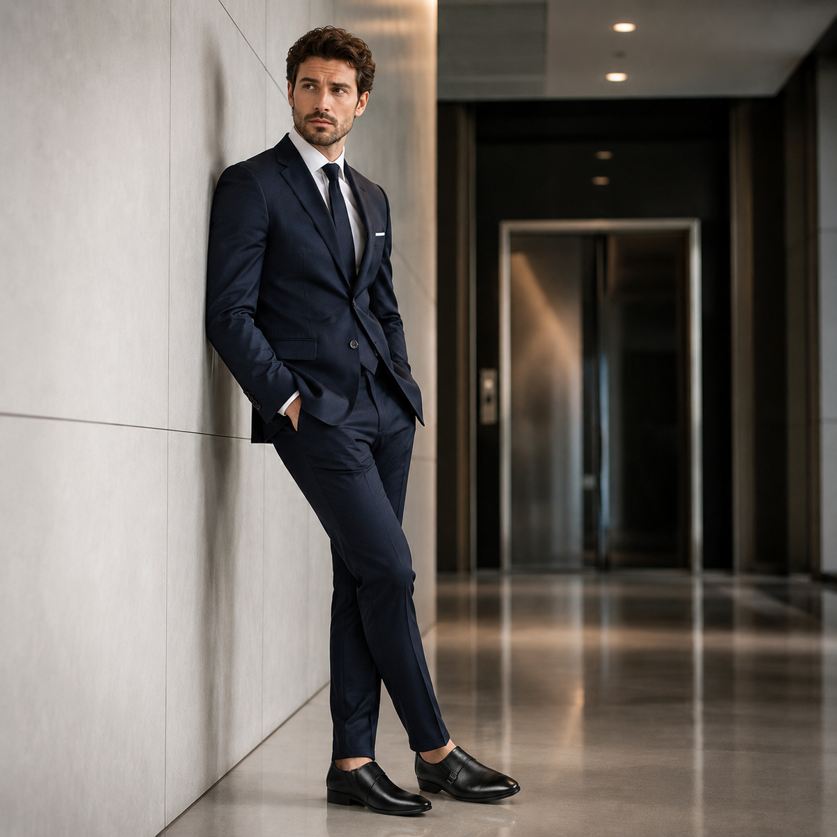 Nordspur | Men Leather Oxford Shoes