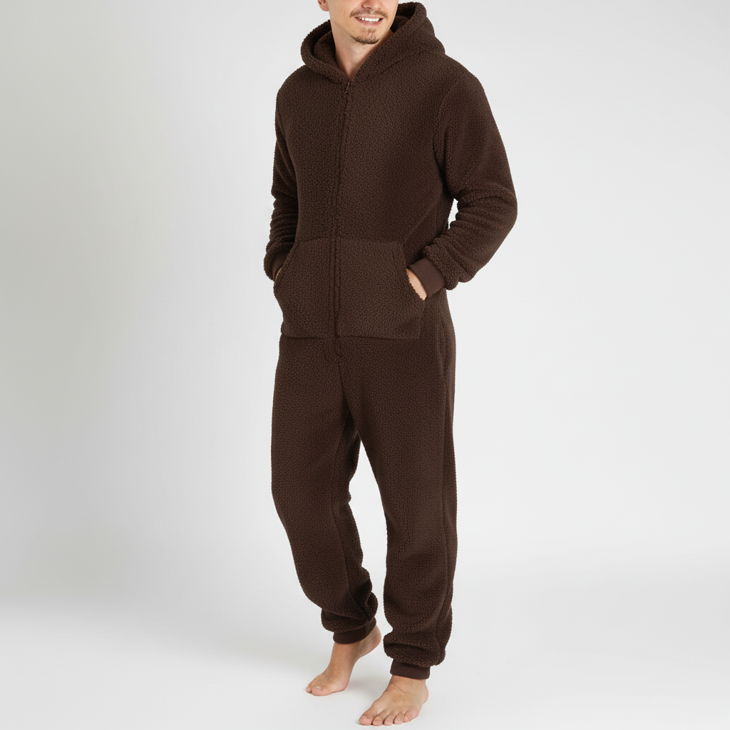 Nordspur | Men Hooded Onesie Sleepwear