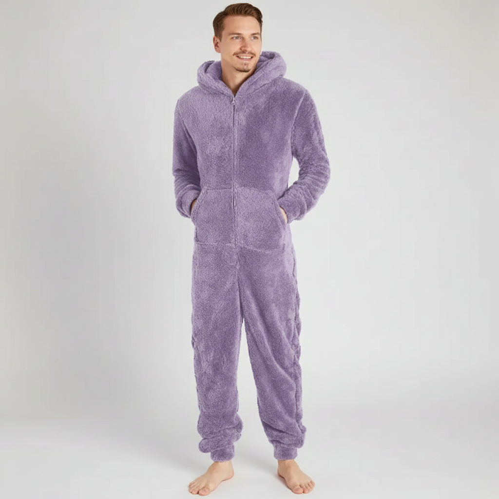 Nordspur | Men Hooded Onesie Sleepwear