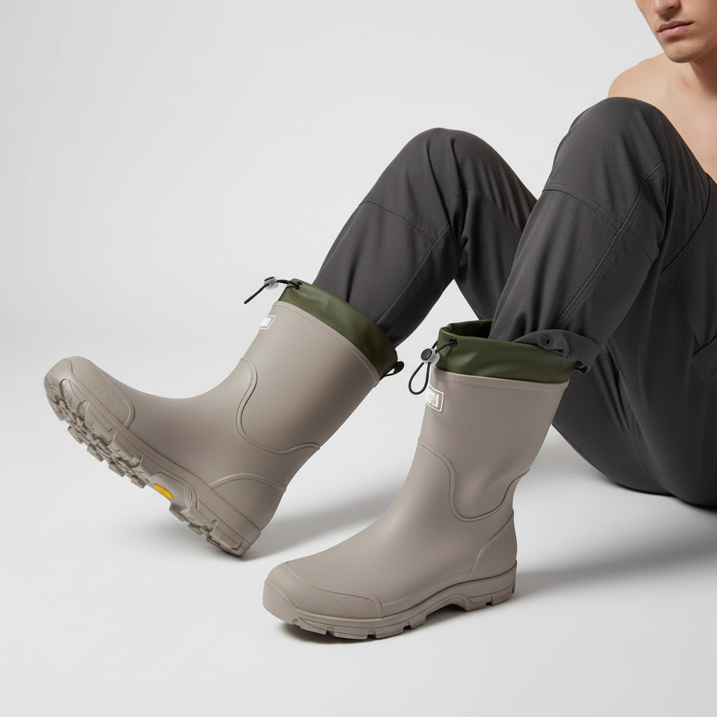 Nordspur | Men Mid Calf Rain Boot
